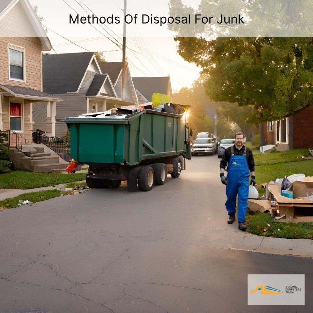 Junk Disposal Methods