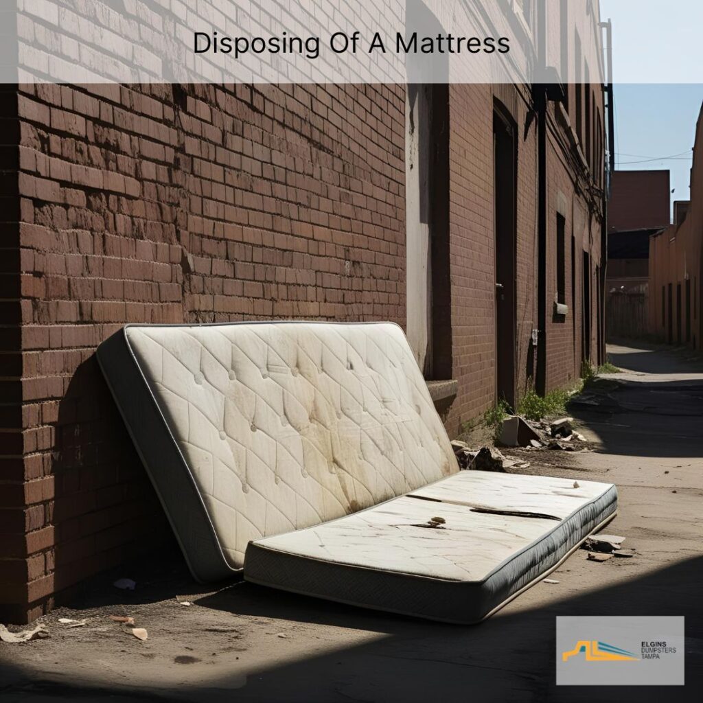 How to Dispose of a Mattress in Tampa, FL