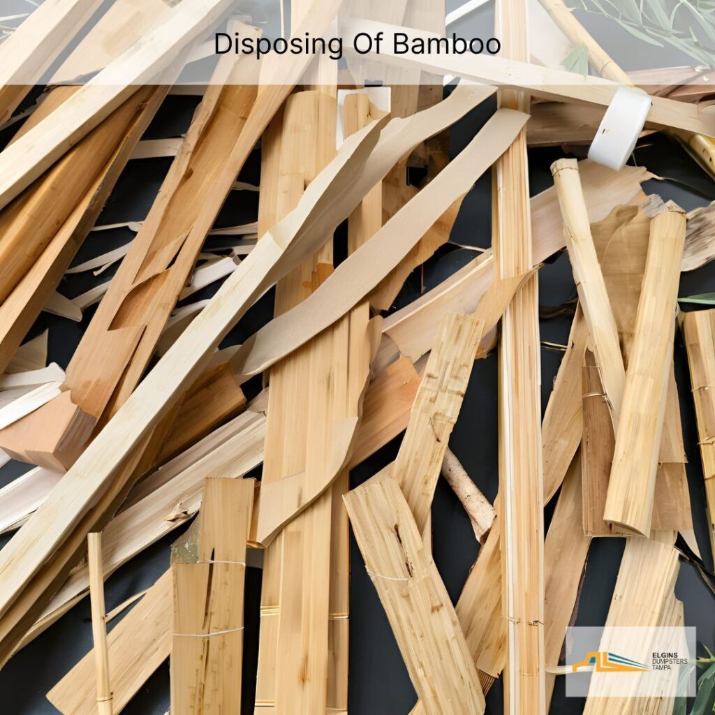 How to Dispose of Bamboo and Scrap Wood in Tampa