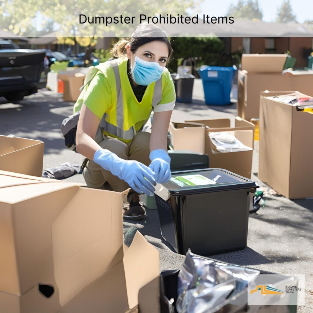 What Can’t You Dispose of in a Roll-Off Dumpster in Tampa?